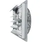 Industrial Wall Exhaust Fan 610mm Aluminium 4800m³/h 1400 RPM 115W EF-24-AC2, Vevor