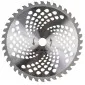 Röjsågsklinga 2st 255x25,4mm 40T Hårdmetalltänder med Reducerring 20mm, Wuber