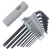 Hex Key Set 9 Pcs with Multifunction Handle, Metric 1.5-10 mm, Stanley