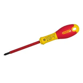Insulated Screwdriver FatMax VDE PZ2 x 125 mm, Stanley
