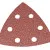 Sandpapper delta, självhäftande - 5st sats, kornst. 40