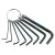 12 Pc Hexagonal Key set On Ring. Contents: 2; 2.5; 3; 3.5; 4; 5; 5.5; 6; 8 ; 10; 12 ;14. Keys Blackened. Ring and Springs Nickel Plated. .