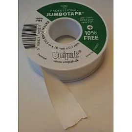Teflontape, tätning för plast- och metallgängor, 19 x 0, 2 mm längd 16.5meter, Jumbotape