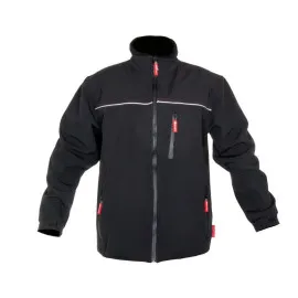 Softshell Jacket, Black, Size 3Xl, CE, Lathi