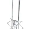 Stirrers 2 pcs, Mortar and Paint Mixers in Galvanised Steel for Twin-Spindle Mixer, Tryton