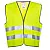 Hi-Vis Warning Vest Yellow 2XL, CE, EN ISO 20471, LahtiPro