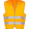 Varselväst Orange Storlek L, CE, EN ISO 20471, LahtiPro
