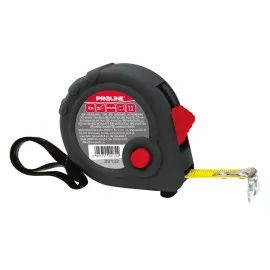 Måttband, magnetisk, nylon, gummi 5m / 19m, Proline