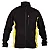 Fleece Jacket Black and Yellow XL, CE, LahtiPro
