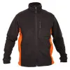 Fleece Jacket Graphite and Orange, Size L, CE, LahtiPro