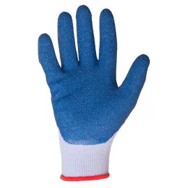 Gloves Latex Blue-Purple L210209P, 12 Pairs, 9 , CE, LAHTI