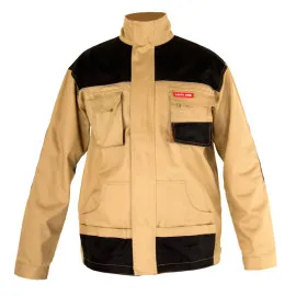 Jacket, Beige, 100% Cotton, 3Xl (60) , CE, LAHTI