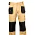 Arbetsbyxor Beige 100% Bomull L (52) CE, LahtiPro