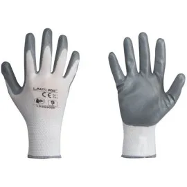 Gloves Nitrile Grey-White L220311P, 12 Pairs, 11 , CE, LAHTI