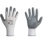 Gloves Nitrile Grey-White L220311P, 12 Pairs, 11 , CE, LAHTI