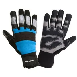 Gloves Mech. Black-Blue L280711P, Card, 11 , CE, LAHTI