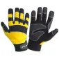 Gloves Mech. Black-Yellow L2808 11P, Card, 11 , CE, LAHTI