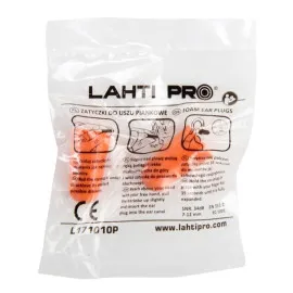 Öronproppar i Skumplast, 5 Par på Kort, SNR 38 dB, EN 352-2, CE, LahtiPro