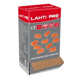 Öronproppar Skumplast, 200 Par, Dispenser, CE, LahtiPro