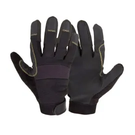 Gloves Mech. Black L281009P, Card, 9 , CE, LAHTI