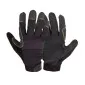 Gloves Mech. Black L281009P, Card, 9 , CE, LAHTI