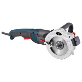 Såg med Dubbla Blad 860W, 125 mm, 3000-5500 RPM, Laser, Inkl. Väska