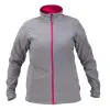 Ladies Fleece Jacket Grey and Pink, Size M, CE, 290 g/m², LahtiPro