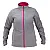 Damfleecejacka Grå/Rosa 2XL, 100% Polyester 290 g/m², 2 Dragkedjefickor, CE, LahtiPro