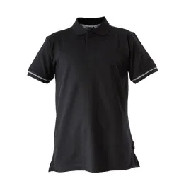 Polo Shirt, 220Gm2, Black, 2Xl , CE, LAHTI
