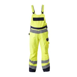 High Vis. Bib Pants Yellow Premium, XL , CE, LAHTI