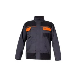 Jacket Graphit-Orange, 190Gm2, 2L (54) , CE, LAHTI