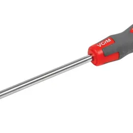 Skruvmejsel platt 6.0 mm, l=100 mm, Magnetisk, Soft Touch, Proline