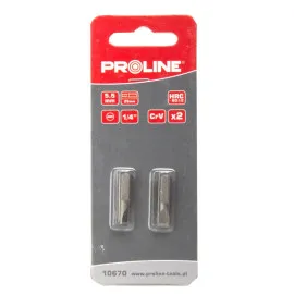 Plain Slot Bit 1/46.5 mm l=25 mm 2-Pack, Proline