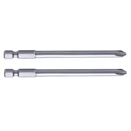 Phillips Bit 1/4 No. 2, Length 100 mm, 2-Pack, S2, Proline