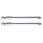 Phillips Bit 1/4 No. 2, Length 100 mm, 2-Pack, S2, Proline