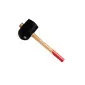 Rubber Mallet 1115G, Fi=90 mm, Wooden Handle