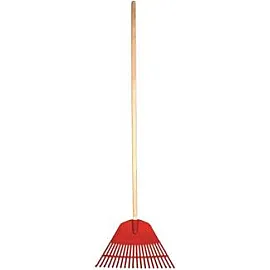 Plastik Garden Rake 20-Teeth, Trähandatg-130 cm(28 )