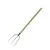 Fork 3-Teeth with Wood Stem Length 100 cm
