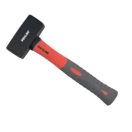 Stone Hammer 1.0 kg, Fibreglass Handle Coated 75%, Proline