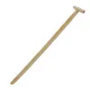 Handle for Spade Made of Beech Wood with T-Grip, Ø 38 mm, 100 cm