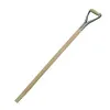 Handle for Shovels in Beech Wood with Metal Grip 100 cm