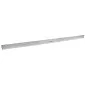 Aluminium straight edge 2.5 m, 1 mm/1 m