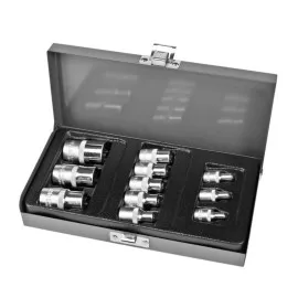 TORX Socket set 11 Pieces - 1/4, 3/8, 1/2, TORX E4-E20, Proline