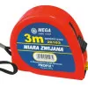 Measuring Tape 5 m x 13 mm, Plastic Case, Locking Bottom, Belt Clip, Wrist Strap, Mega