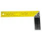 Try Square. Cast Iron Frame. Yellow Steel Blade Hardened. Metric Scale On Both Sides of Blade. Size 250 mm.