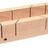 Wooden Mitre Box 300 mm for Cutting at 45° and 90° Angles