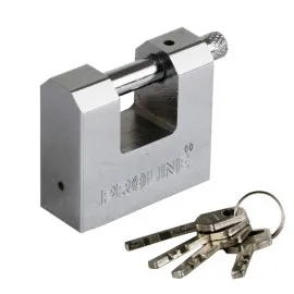 Reinforced Cast Iron Padlock 60 mm Hard Electric Key, Proline