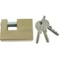 Close Shackle Brass Padlocks , 50 mm, Dist. 14 mm, Bolt 8 mm