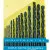 13Pcs HSS Twist Drill set. Drills According To DIN 338 , Blackened. Contents 2.0~8 .0 mm Every 0.5 mm. Plastic Flat Box Shrink Wrapped.