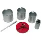 6 pcs Wolfram Hole Saw Sets - 33-73 mm